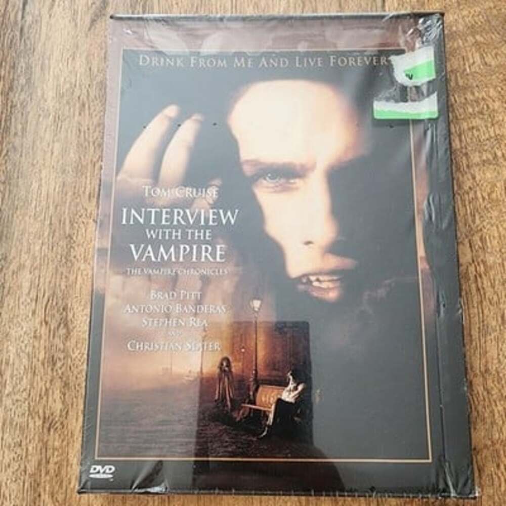 Interview with the Vampire DVD New Sealed Tom Cruise Brad Pitt Antonio Banderas